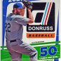 Baseball 2021 Donruss Hanger Box Factory Sealed 50 Cards per Box