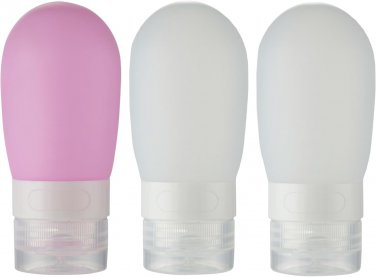 Reusable Silicone Travel Containers Bottles for Toiletries, TSA Approved 2.82Oz