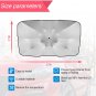 Car Windshield Sunshade/Cover, 31"X52" Foldable Unbrella Sunshade for Car Front