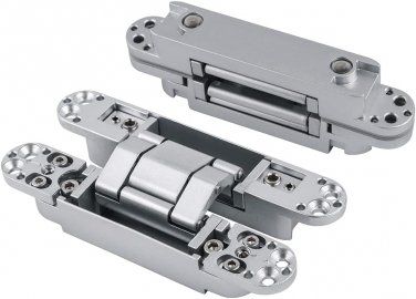 Invisable Hinges 180 Degree Concealed Door Hinges 3D Adjustable Butt Hinges Heav