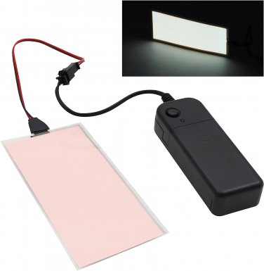 El Panel Light, 12 * 5Cm Flexible El Panel, Electroluminescent Sheet Neon Backli