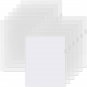 12 Pack Plastic File Folders, Clear Colored Project Pockets Plastic Sleeves, L-T