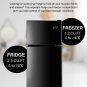 3.5 Cu.Ft Refrigerator 2 Door 7 Level Adjustable Thermostat Control Top-Freezer