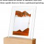 Moving Sand Art Painting Night Light, 3D Dynamic Sandscape Moving Sand Picture