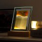 Moving Sand Art Painting Night Light, 3D Dynamic Sandscape Moving Sand Picture