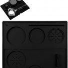 Espresso Tamping Mat, Food Grade Silicone Coffee Tamp Mat, Non-Slip Espresso Tam