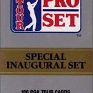 Pro Set PGA Tour Special Inaugural Set Trading Cards - Complete Set in Box