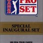 Pro Set PGA Tour Special Inaugural Set Trading Cards - Complete Set in Box