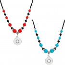 Turquoise Snap Jewelry Pendants Charms 18Mm for Interchangeable Women'S Fashion
