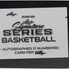 2022/23  Signature Series Basketball 1/1 Autographed Card per Box