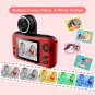 Kids Camera with Flip Lens,Camera for Kids Christmas Birthday Gifts for Boys Age