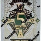 2022 Five Card Draw Baseball Hobby Box 5 Autographs per Box Including a 1/1