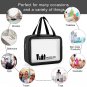 Toiletry Bag, Translucent Waterproof Makeup Cosmetic Bag for Women Men Travel Or