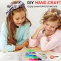 6200 Pcs Clay Beads Bracelet Making Kit, Flat round Polymer Heishi Friendship Br