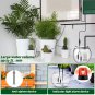 Solar Irrigation System 10W for Automatic Plants Watering,2023 Latest Model Drip