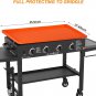 Upgraded Silicone Griddle Mat for Blackstone 36 Inch, Full Wrap-Around Silicone