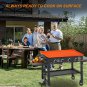 Upgraded Silicone Griddle Mat for Blackstone 36 Inch, Full Wrap-Around Silicone