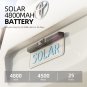Solar Wireless Backup Camera with 4800Mah Battery, 3 Mins DIY Install, 7" 1080P