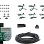 56318 Hanging Basket Flex-Mist Watering Kit with Hose-End Timer