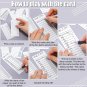 160 Pieces 10 Line Strip Cards for Gambling Football Sports Strip Cards Pool Car
