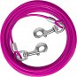 Dog Tie Out Cable 10/15/20/25/30 FT Dog Runner for Yard Steel Wire Dog Cable wit