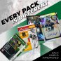 NFL Football Cards Hit Collection Gift Box | 100 Official NFL Cards | Includes:
