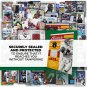 NFL Football Cards Hit Collection Gift Box | 100 Official NFL Cards | Includes:
