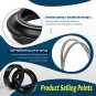 YS-TM 33X45X8/10.5Mm Fork Oil Seal & Dust Seal Kit 2UJ-23145-00-00 for Yamaha XV