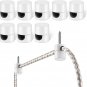 10 Pcs Swag Hooks for Ceiling Hanging Chandelier, Ceiling Hooks for Hanging Ligh