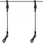 Dog Seatbelt, Dog Car Harnesses, Back Seat Leash Made of Coated Wire Rope, Happy