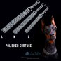 Dog Chain Collar Stainless Steel Adjustable Walking Collar Metal Cuban Link Dog