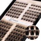 Lash Clusters 144 Pcs Cluster Lashes DIY Cluster Eyelash Extensions Mega Volume
