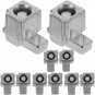 Metal Joycon 5 Pairs Replacement Lock Buckle for Switch Controller Repair Latche