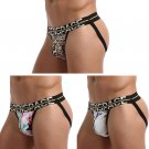 Jockstraps for Men with Printed, Breathable Ice Silk Jock Straps for Men, Cotton