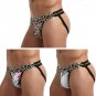 Jockstraps for Men with Printed, Breathable Ice Silk Jock Straps for Men, Cotton