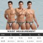 Jockstraps for Men with Printed, Breathable Ice Silk Jock Straps for Men, Cotton