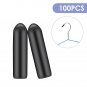 100PCS Vinyl Flexible End Caps Rubber End Caps Rubber Screw Caps Black Bolt Scre