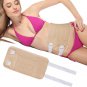 Anti Oil Leak Caster Oil Pack, Reusable Organic Castor Oil Packs for Liver Detox