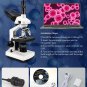 40X-5000X Compound Trinocular Microscopes Trinocular Fo Adults, with 5.0 Mp Came
