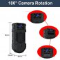 Mini Body Camera 64GB Spy Nanny Cam HD 1080P Hidden Body Camera with Night Visio