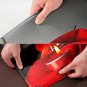 Red Wine Kitchen Rugs and Mats Set of 2 Modern Rose anti Fatigue Kitchen Floor M