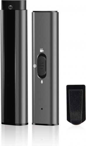 32GB Mini Body Camera with Audio,Small Worn Camera with Lens Retractable ,Portab