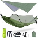 Camping Hammock with Net Tent and Rain Fly Tarp, Double Portable Hammock, 2 Pers