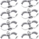Chain Link Fence Panel Clamps, 8 Set 1-3/8" (32Mm) Dog Kennel Clamps, Chain Link