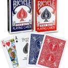 Bicycle Standard Rider Back Playing Cards, 2 Decks of Playing Cards, Red and Blu