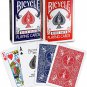 Bicycle Standard Rider Back Playing Cards, 2 Decks of Playing Cards, Red and Blu