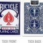 Bicycle Standard Rider Back Playing Cards, 2 Decks of Playing Cards, Red and Blu