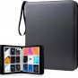 Trading Card Binder, 900 Pockets Card Binder Sleeves with Zipper, Double Sided P