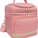 Lunch Bag for Women, Leakproof Insulated Soft Adult Lunch Tote Cooler Bag Box wi