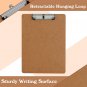 Clipboards, 12 Pack Hardboard Office Clipboards, Low Profile Clip, Clip Boards